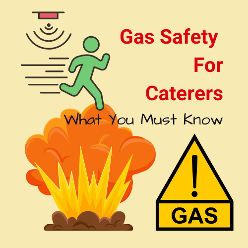 Image of a gas explosion to remind caterers what they must know about gas safety